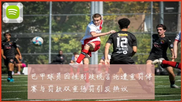巴甲球员因性别歧视言论遭重罚停赛与罚款双重惩罚引发热议